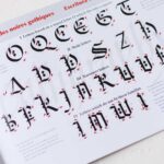 Manuscript Calligraphy Manual, Gothic Calligraphy