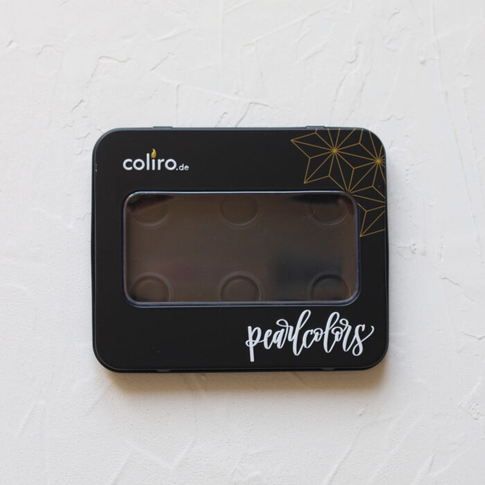 Tin Box PR005 Coliro Pearlcolor for calligraphy