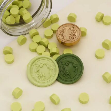 Wax Seal Stamp - Floral initial - O